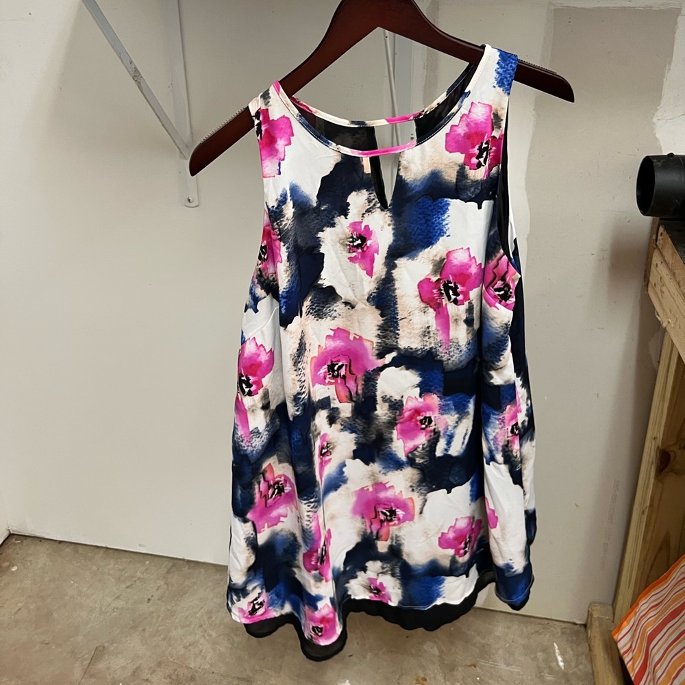 ASTR Floral Print Dress in Medium